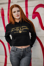Load image into Gallery viewer, Less People Women's Cropped Pullover Hoodie