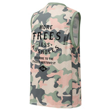 Load image into Gallery viewer, Women's More Trees x Lords Basketball Jersey - Pink Camo
