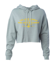 Load image into Gallery viewer, Less People Women's Cropped Pullover Hoodie

