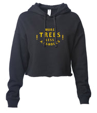 Load image into Gallery viewer, More Trees Women's Cropped Pullover Hoodie
